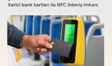 Bir ekositemi ictimai nəqliyyatda xarici kartlar üçün NFC ödənişlərini aktivləşdirdi