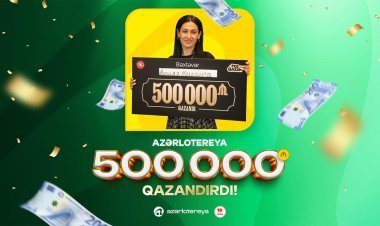 Bakıda qadın lotereyadan 500 000 manat uddu – Video