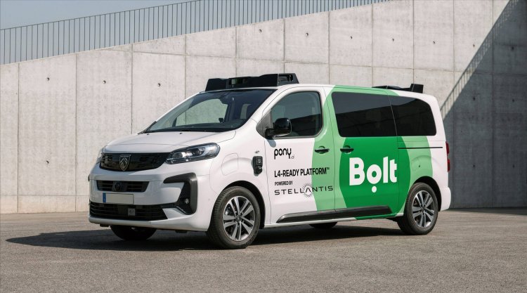 Bolt, Pony.ai və Stellantis sürücüsüz nəqliyyat sınaqlarına başlayır