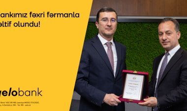 Yelo Bank Azərbaycan Sahibkarlar Konfederasiyasının fəxri fərmanına layiq görülüb