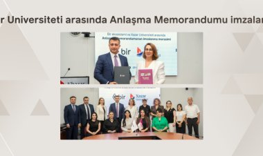 Bir və Xəzər Universiteti gələcəyin peşəkarları üçün güclərini birləşdirir