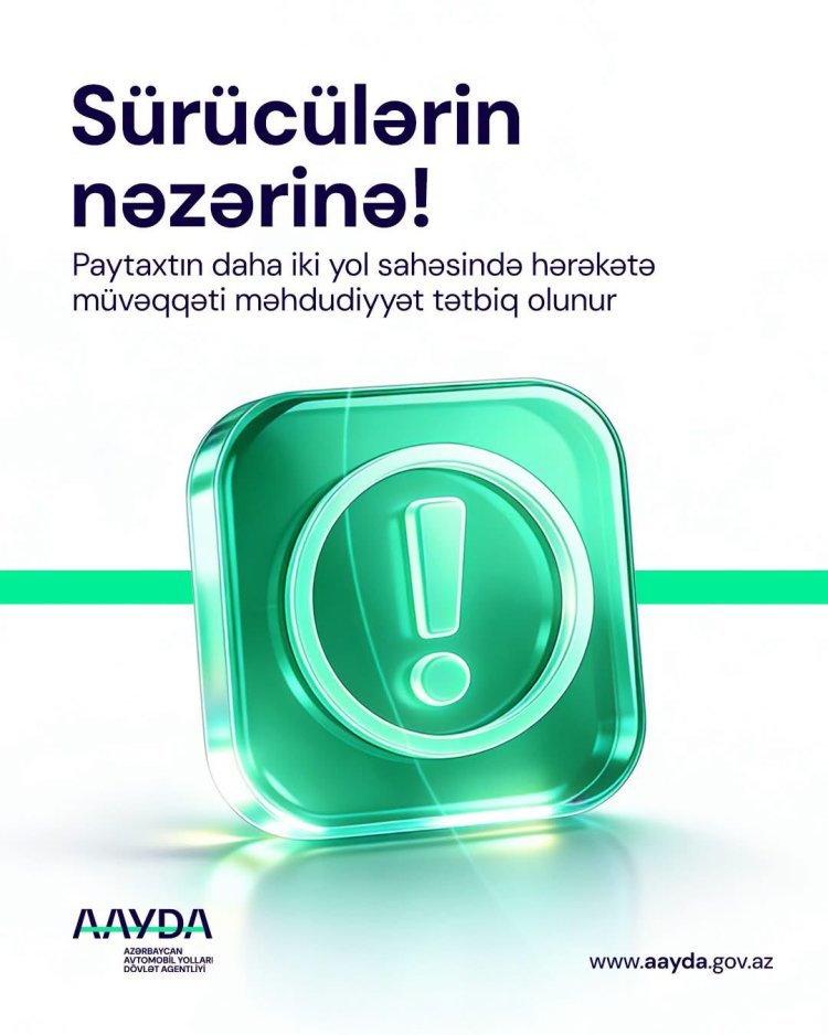 AAYDA sürücülərə xəbərdarlıq etdi