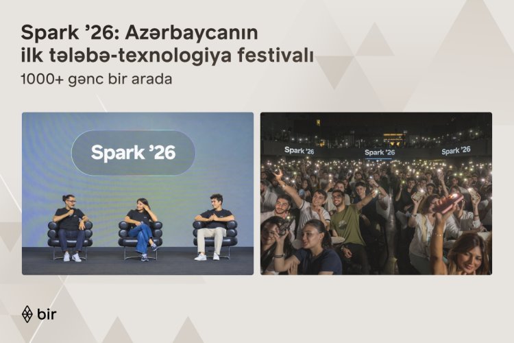Bir 1000-dən çox gənci “Spark ’26” festivalında bir araya gətirdi
