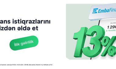 Birbank Invest vasitəsilə “EmbaFinans” BOKT istiqrazlarına investisiya etmək imkanı