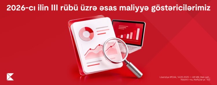 Kapital Bank-ın xalis mənfəəti 2026-cı ilin ilk 9 ayında 29,6% artıb